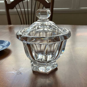 Baccarat Crystal Missouri Candy Jar-Signed
